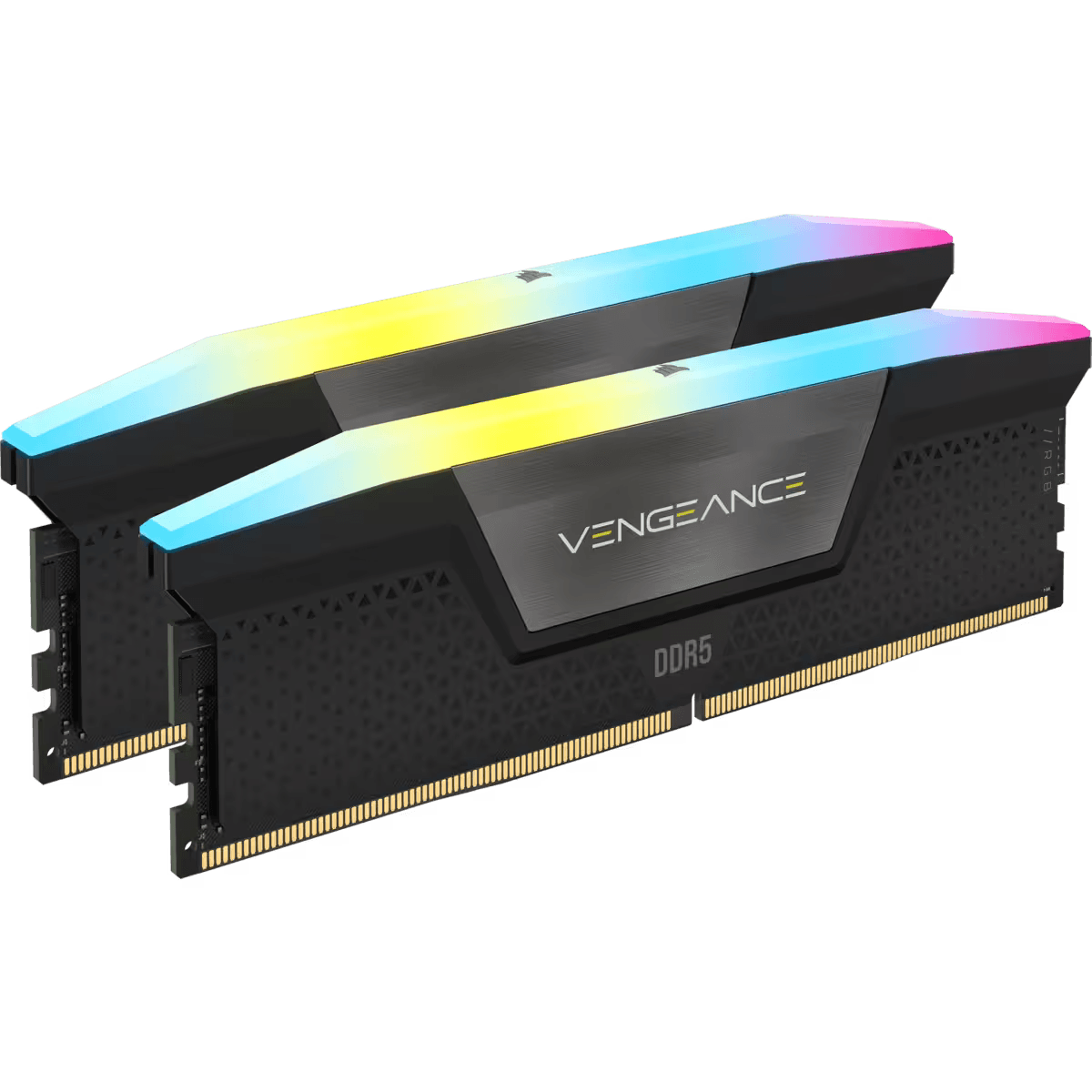 Corsair Vengeance RGB 48GB (2x24GB), DDR5, 5200MHz, CL38, 2x24GB, 1.25V Intel XMP, Negru "CMH48GX5M2B5200C38"
