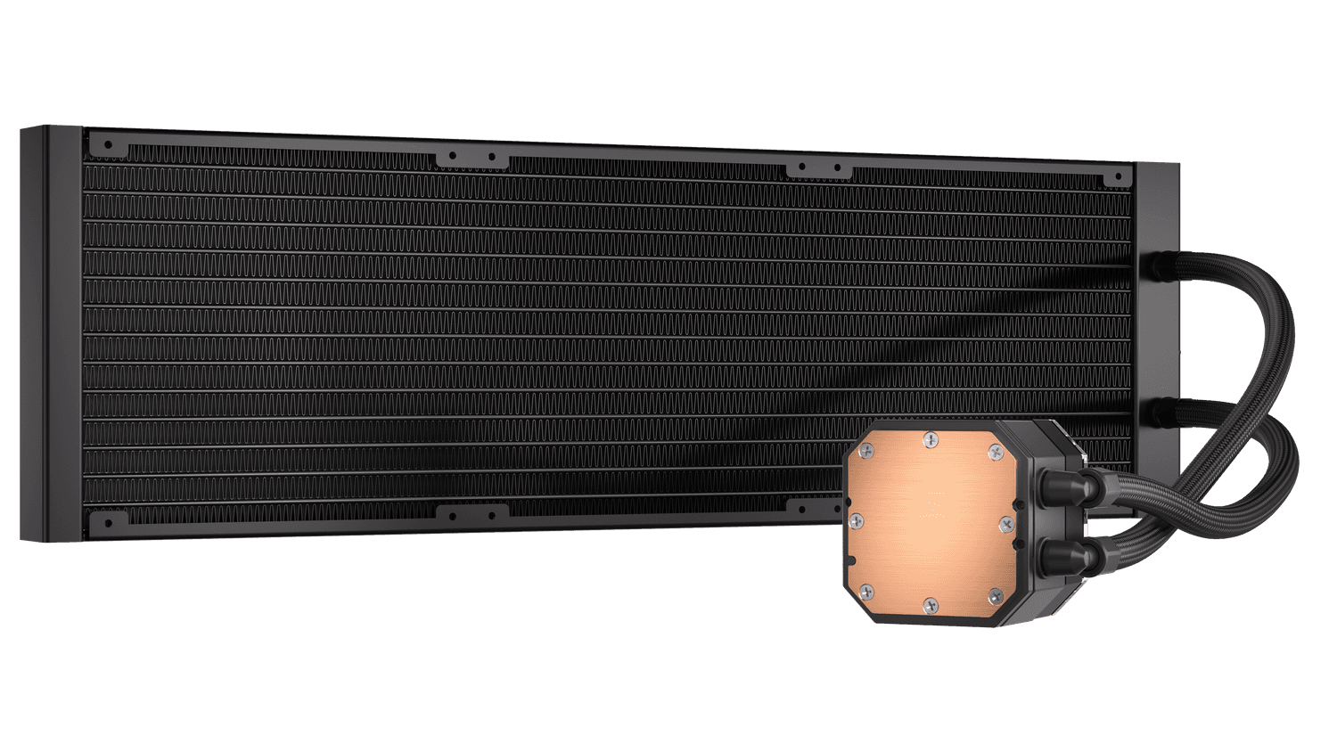 Cooler Corsair " iCUE H170i ELITE CAPELLIX XT", skt universal, racire cu lichid, ventilator 140 mm x 3, 1700 rpm, iluminat RGB, "CW-9060071-WW" — miniatură