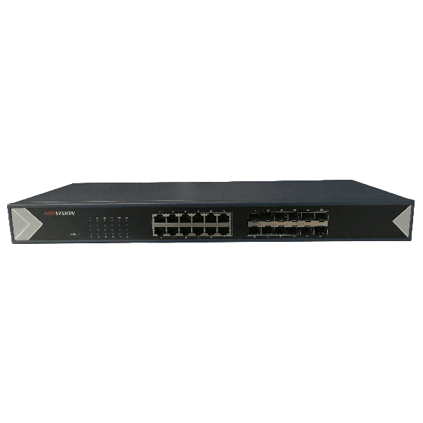 SWITCH 24 PORTURI 12 PORTURI SPF "DS-3E0524TF"