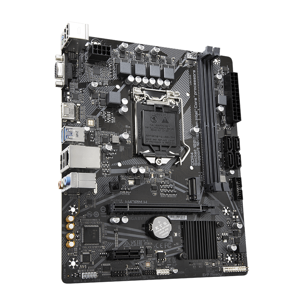 MB Gigabyte H470M H LGA1200 DDR4 "H470M H" — miniatură