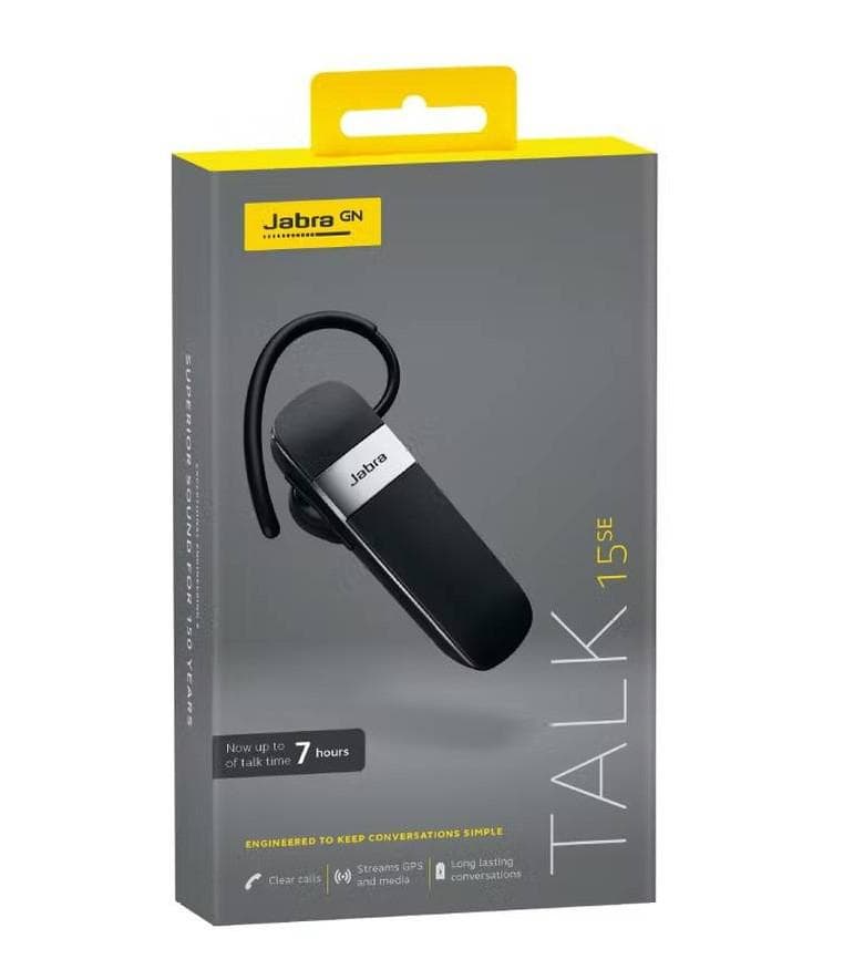 Jabra Talk 15 SE Bluetooth Headset Black "JATALK15SEBK" — miniatură