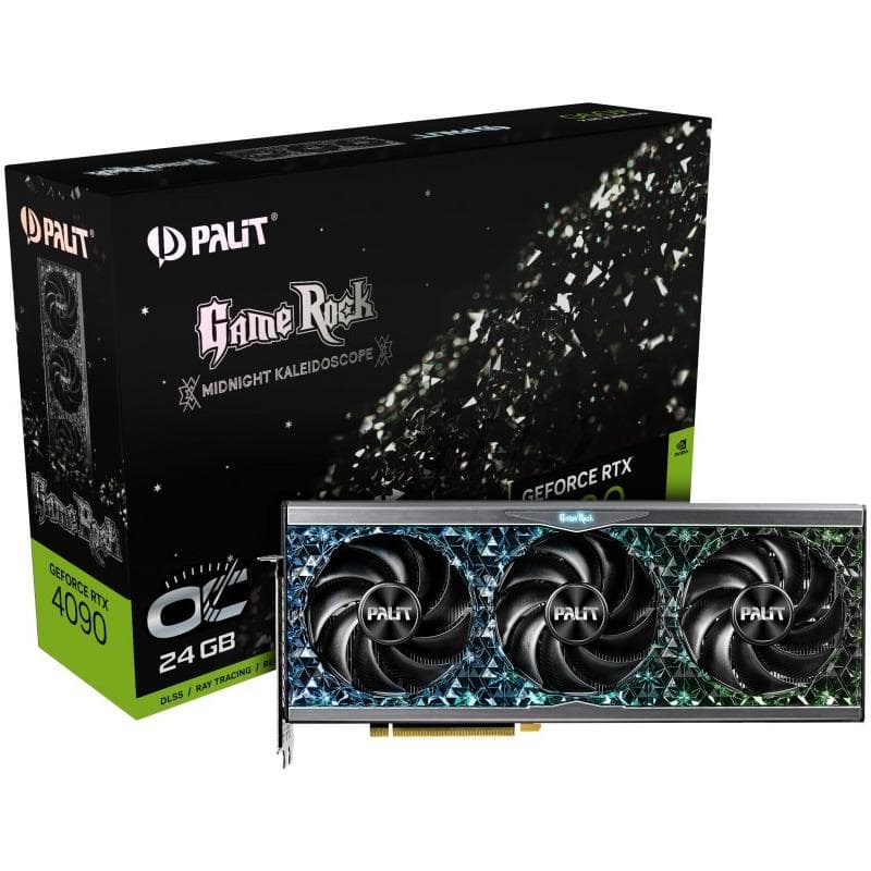 Palit GeForce RTX 4090 GameRock 24GB OC "NED4090S19SB-1020G" — miniatură