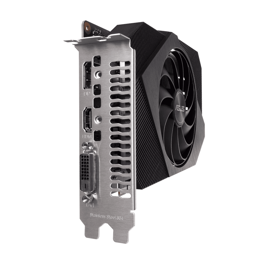 VGA AS PHOENIX GEFORCE GTX 1650 OC 4GB "PH-GTX1650-O4G6PV2" — miniatură