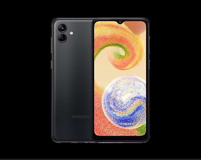 SAMSUNG A04 A045F 6.5" 4GB 64GB DS BK "SM-A045FZKG"