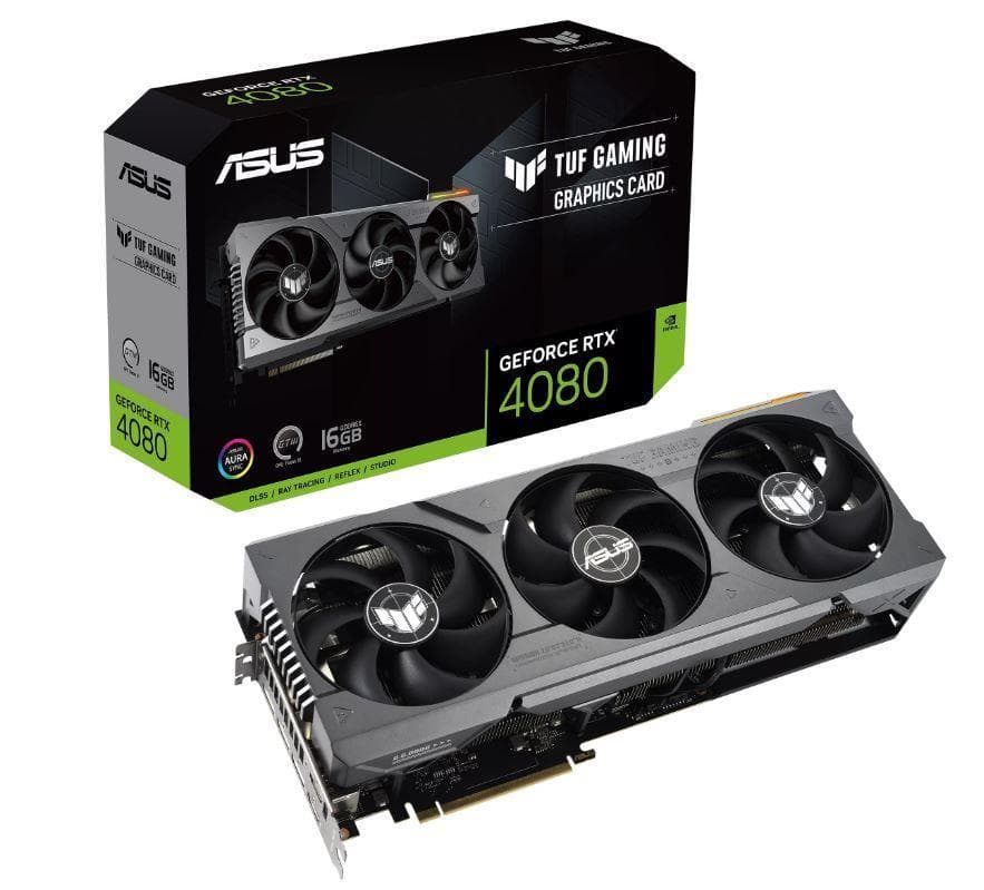 VGA PCIE16 RTX4080 16GB GDDR6X/TUF-RTX4080-16G-GAMING ASUS "TUF-RTX4080-16G-GAMING"