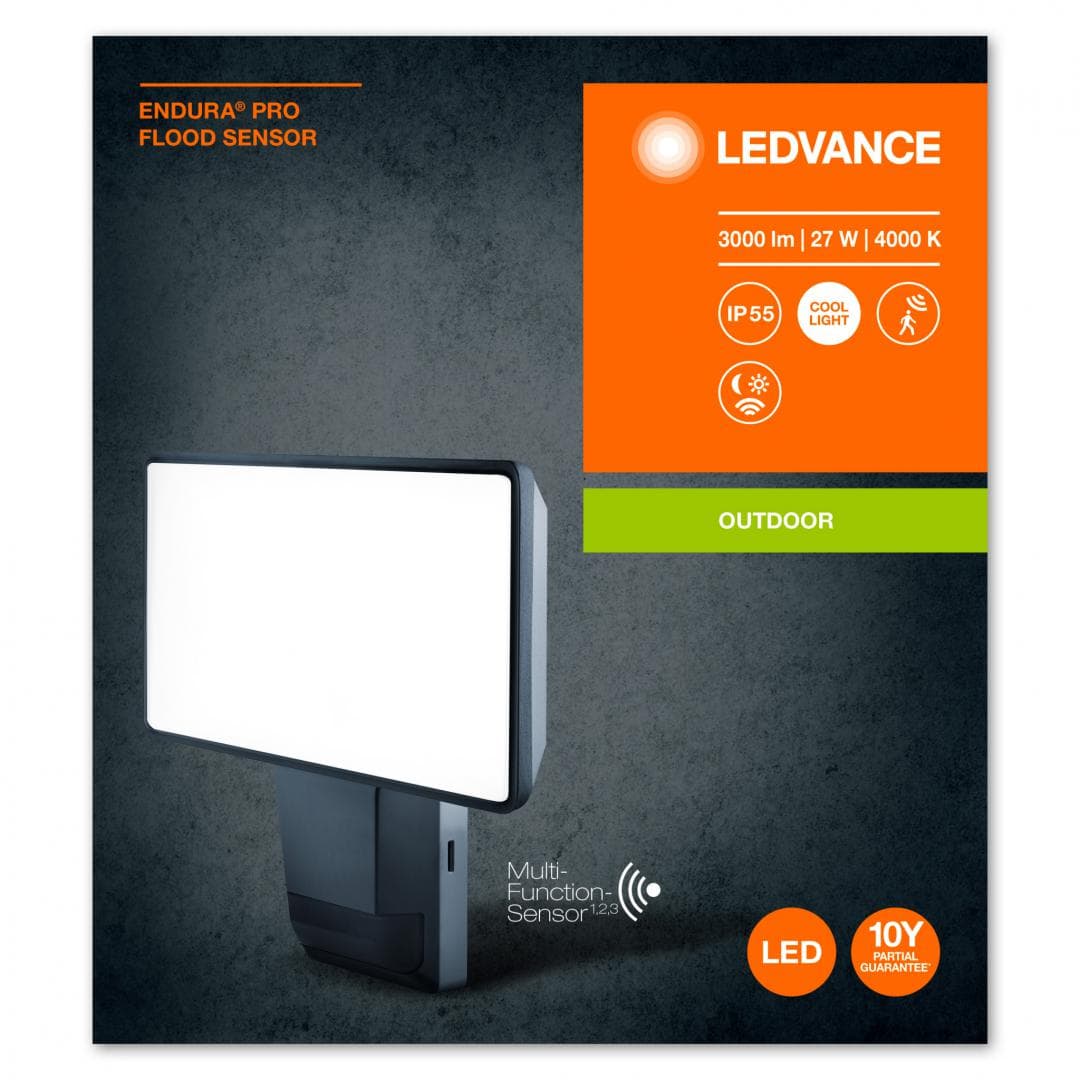 E PRO FLOOD S 27W 840 IP55 DG LEDV "000004058075228849"