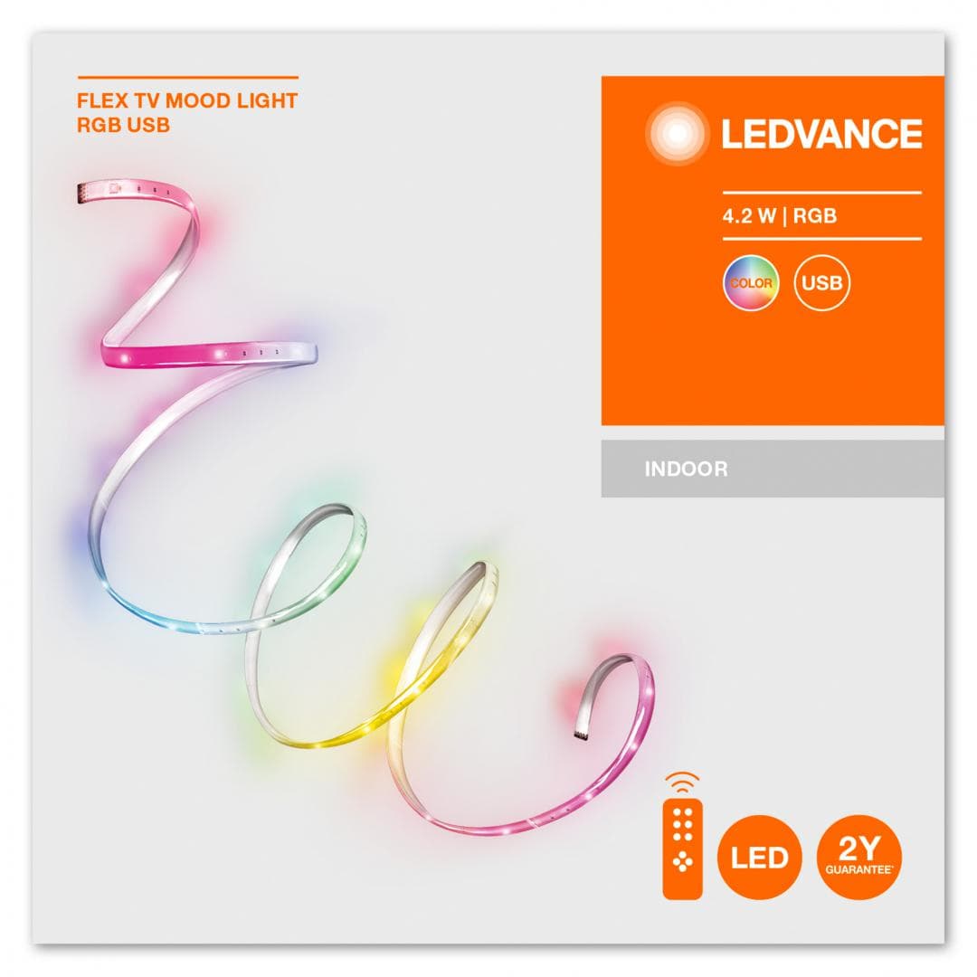 FLEX TV MOOD LIGHT RGB REM USB LEDV "000004058075666917"