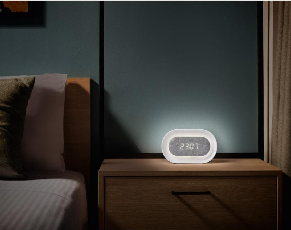 LINEAR LED CLOCK DIM USB WT LEDV "000004058075747906" — miniatură