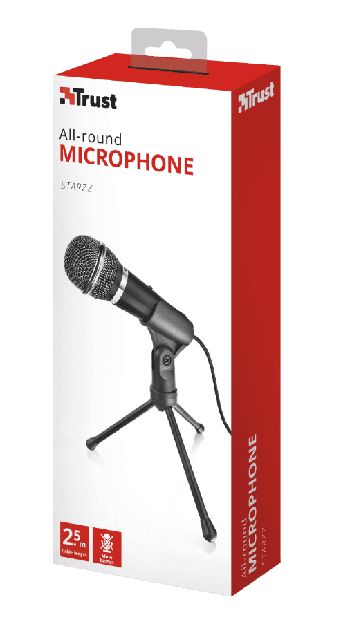 MICROFON TRUST STARZZ BLACK "21671"