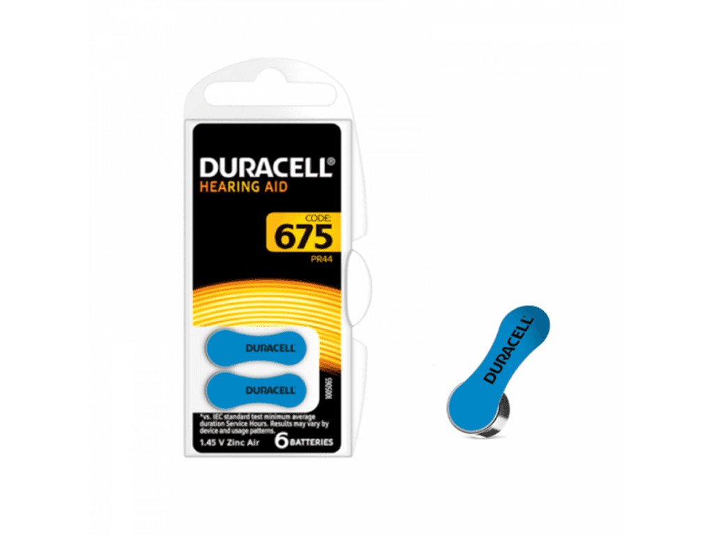 Baterii Duracell ZA 675, 6 Buc "4.A.0.C"
