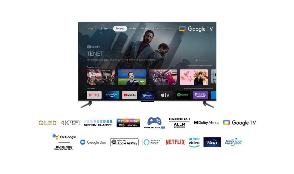 Smart TV TCL 50C645 (2023) 50"-126CM Q "50C645" — miniatură