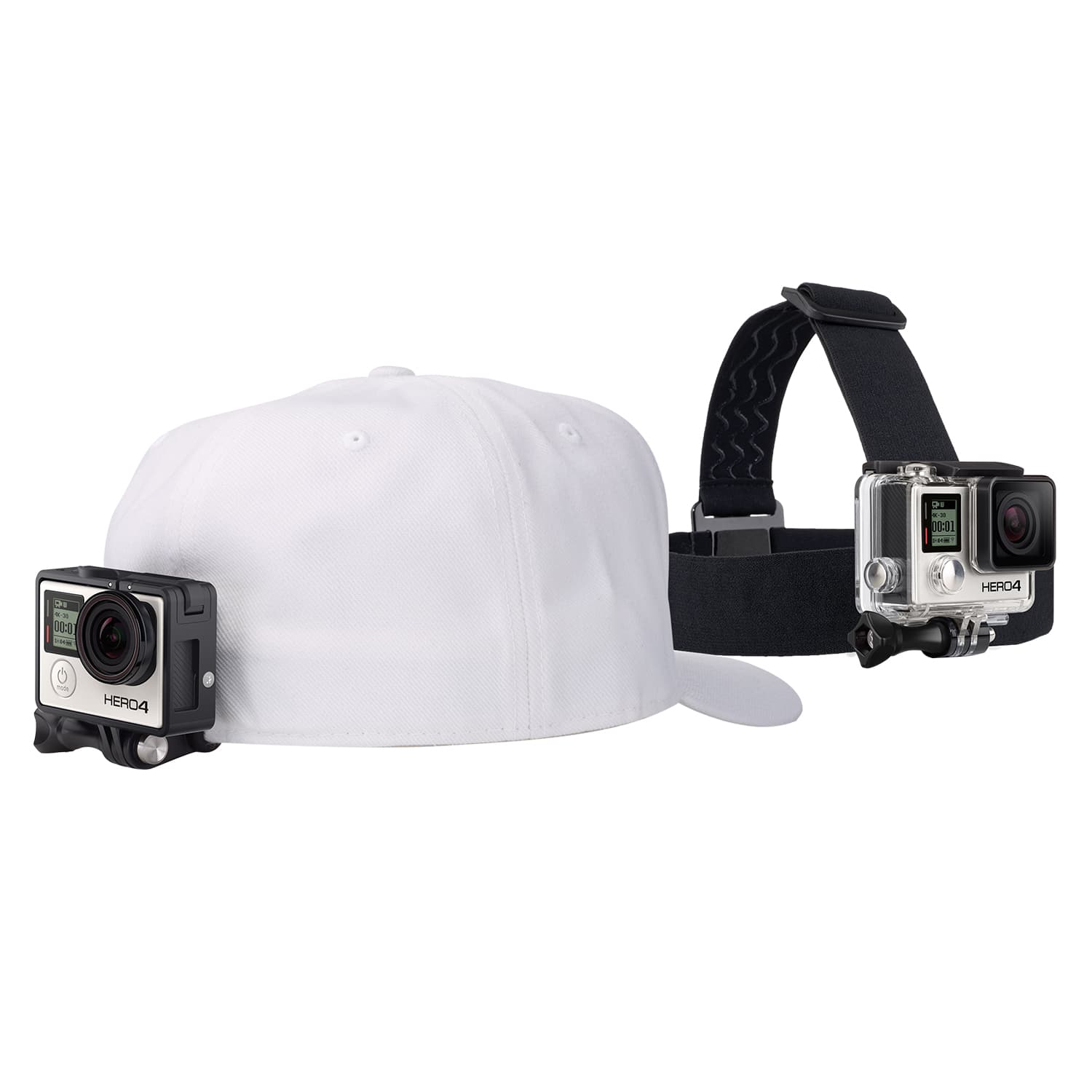 Montura GoPro cap + prindere clema "ACHOM-001" — miniatură