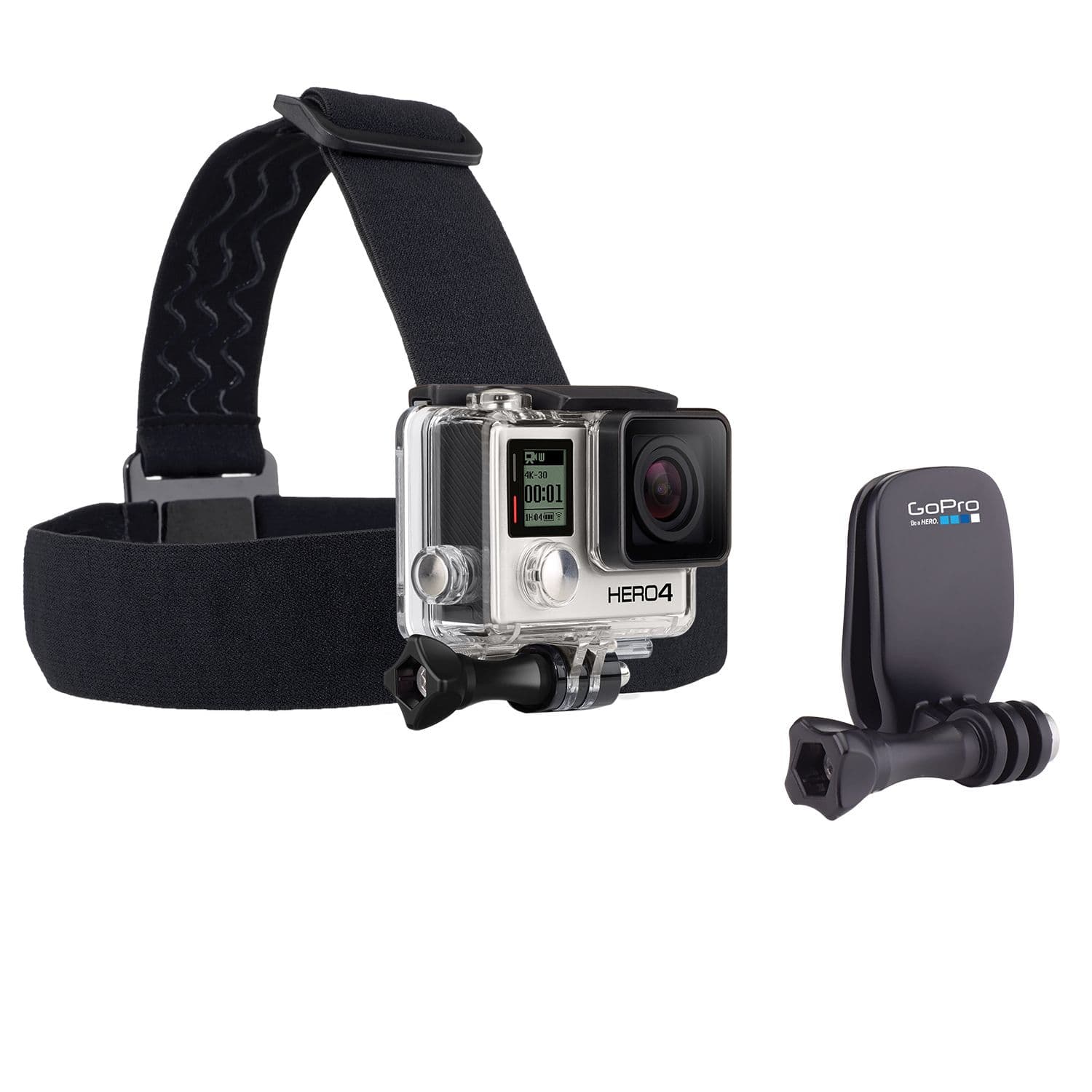 Montura GoPro cap + prindere clema "ACHOM-001" — miniatură