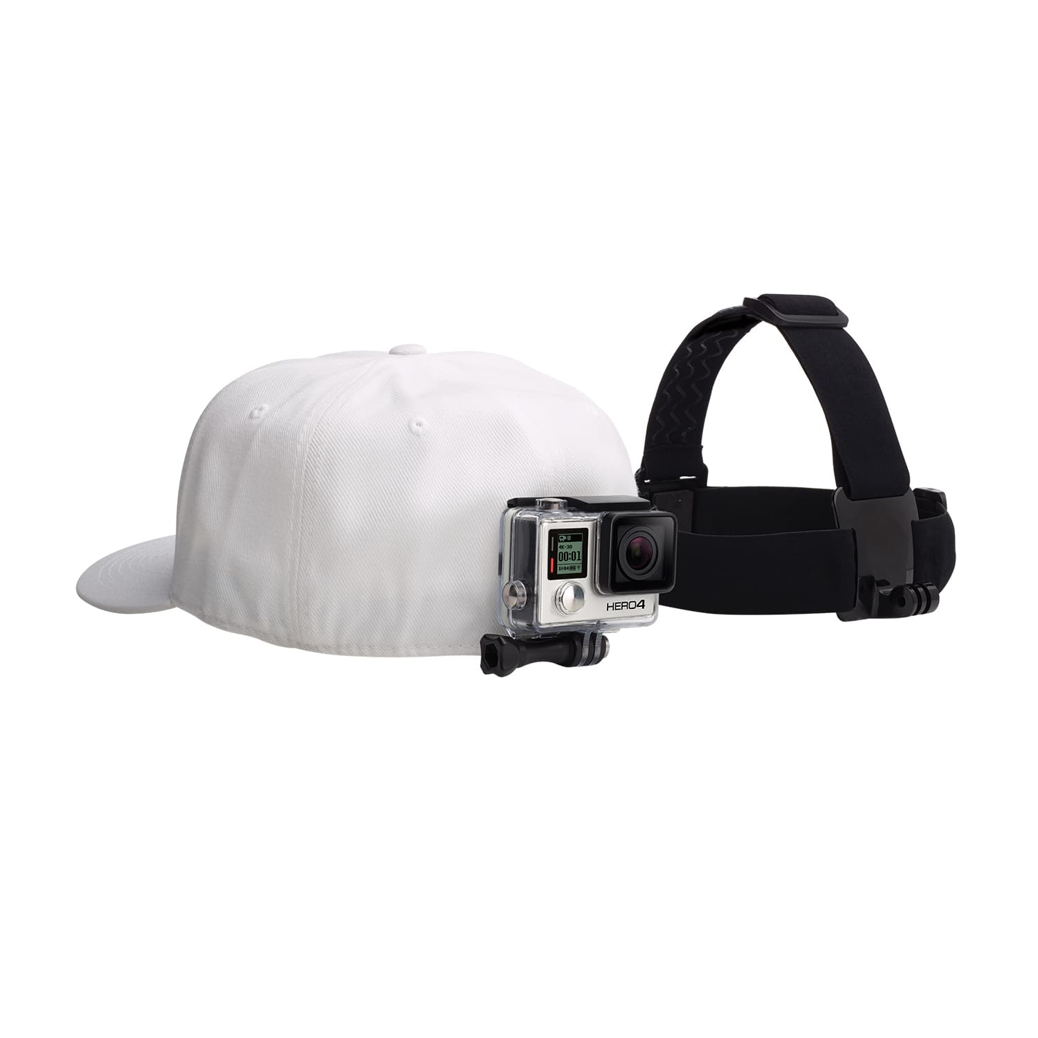 Montura GoPro cap + prindere clema "ACHOM-001" — miniatură