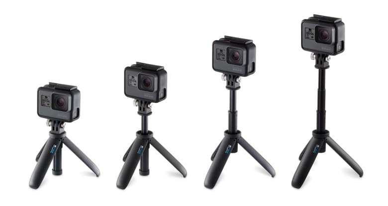 Trepied GoPro Shorty, extensibil 117-217mmDimensiuni: 117x32x28mm, Greutate: 64g "AFTTM-001" — miniatură