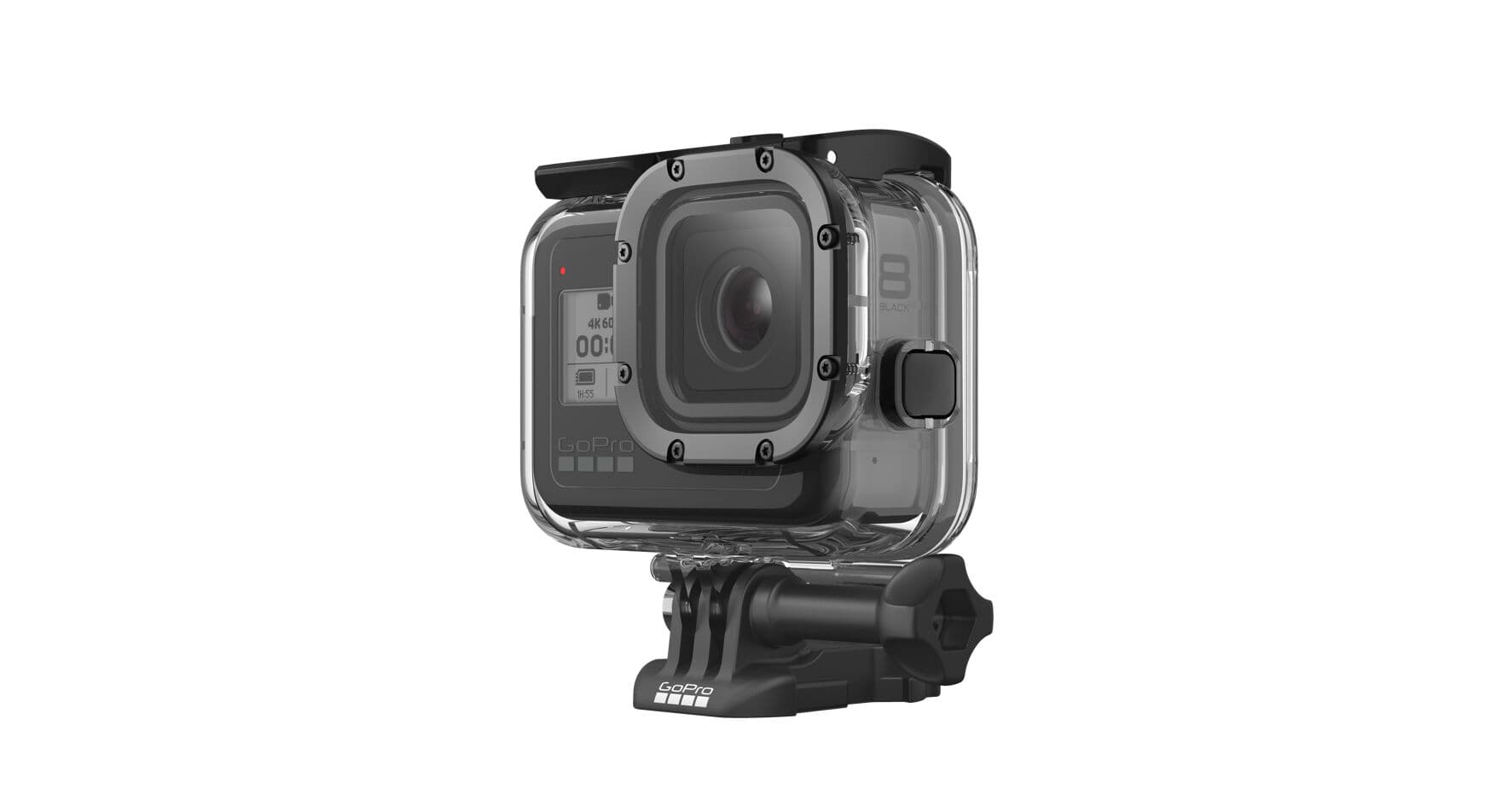 Carcasa protectie GoPro Hero8 BlackWaterproof 60m, Dimensiuni: 80x78x41mm "AJDIV-001"