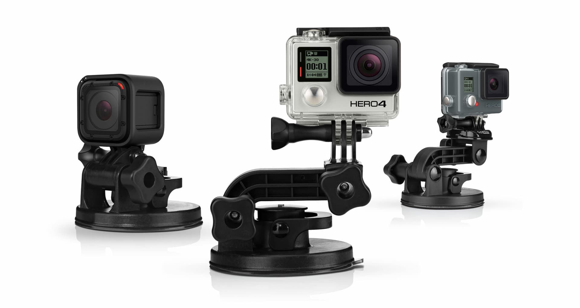 Montura GoPro ventuza, Greutate: 204.6g "AUCMT-302"