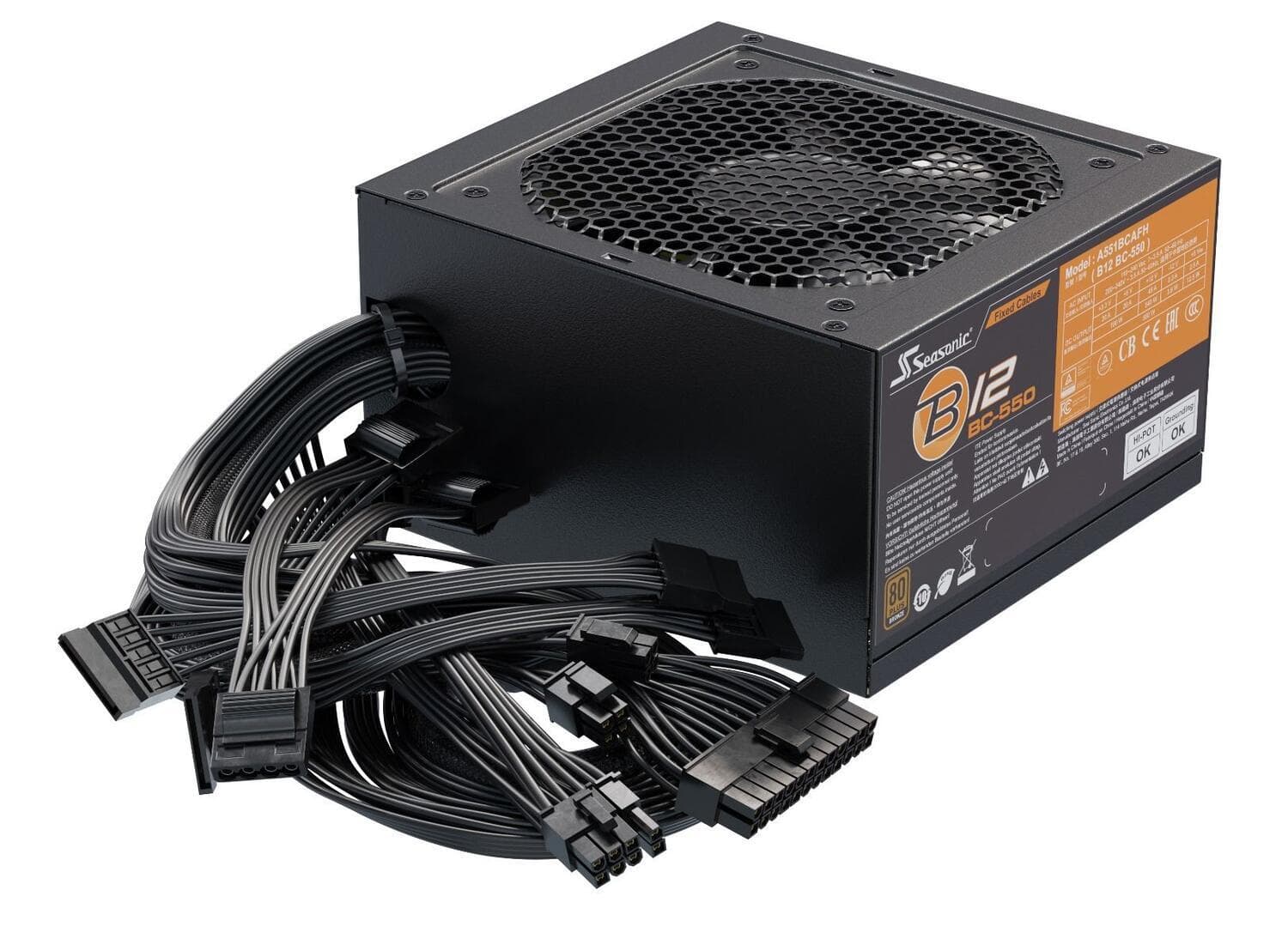 Sursa Seasonic B12 BC-550 "B12 BC-550" — miniatură