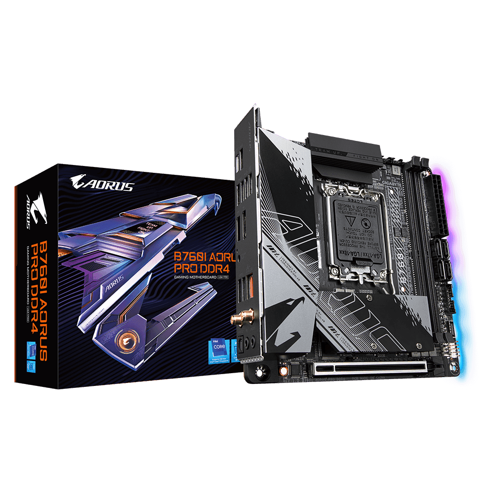 MB Gigabyte B760I AORUS PRO LGA1700 DDR4 "B760I AORUS PRO D4"