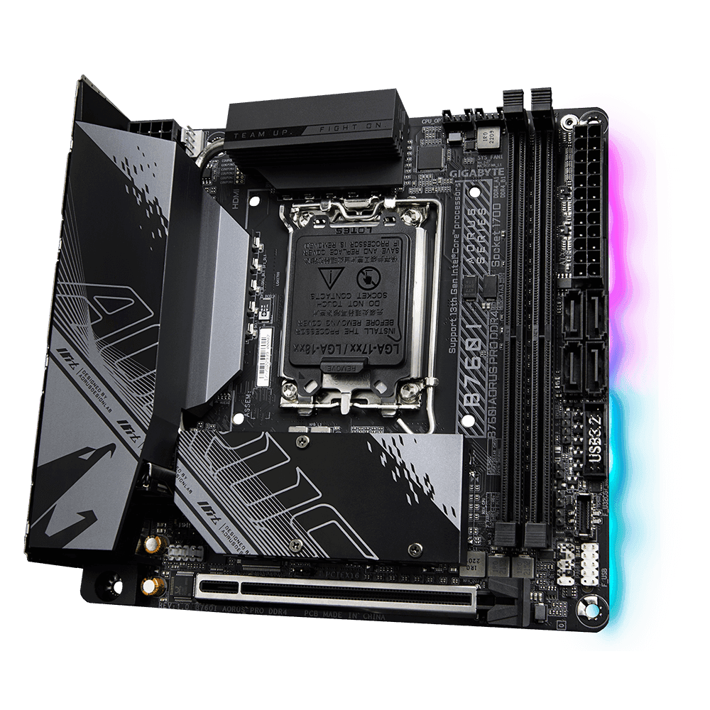 MB Gigabyte B760I AORUS PRO LGA1700 DDR4 "B760I AORUS PRO D4" — miniatură