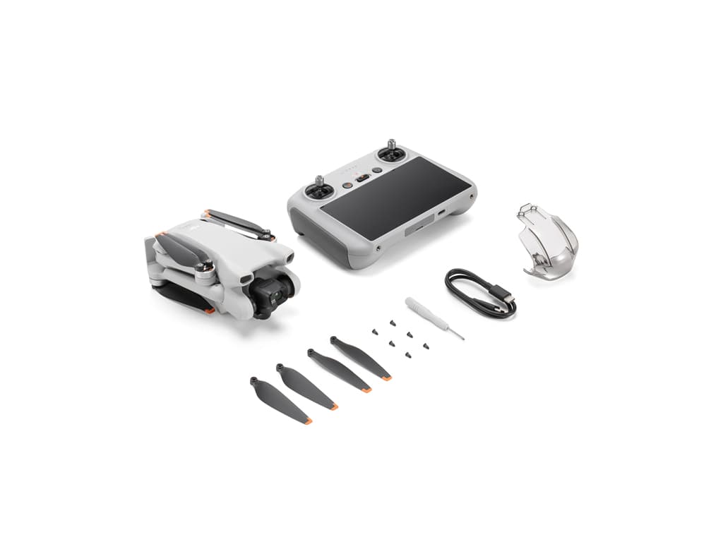 Drona DJI Mini 3 + Smart Controller, 4K HDRDJI RC 5.5" HD display "CP.MA.00000587.03" — miniatură