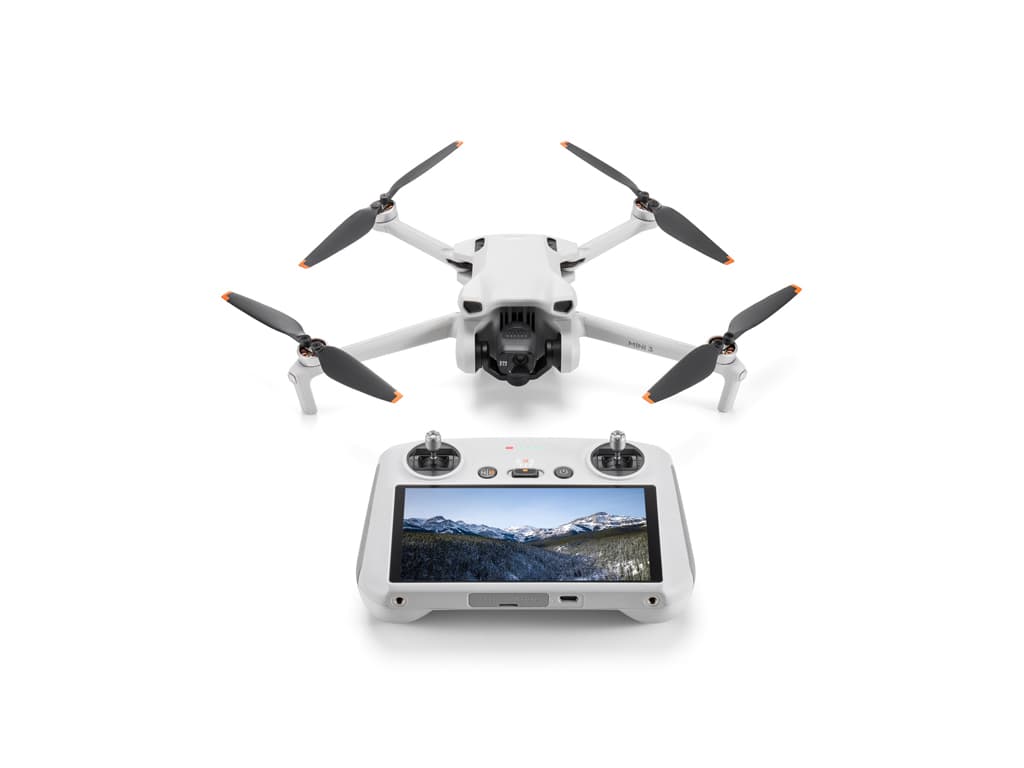Drona DJI Mini 3 + Smart Controller, 4K HDRDJI RC 5.5" HD display "CP.MA.00000587.03" — miniatură