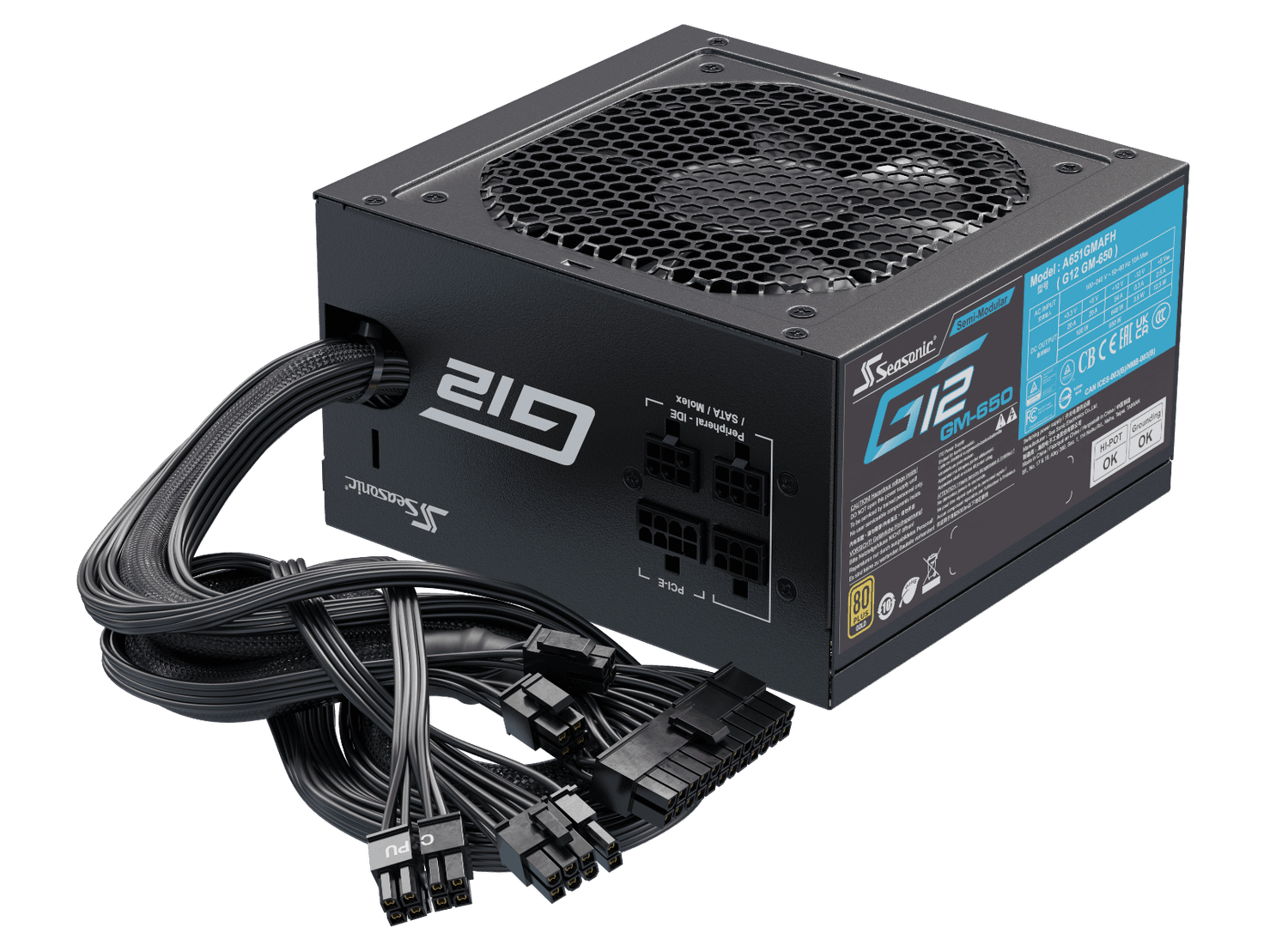 Sursa Seasonic G12-GM-650 "G12-GM-650" — miniatură