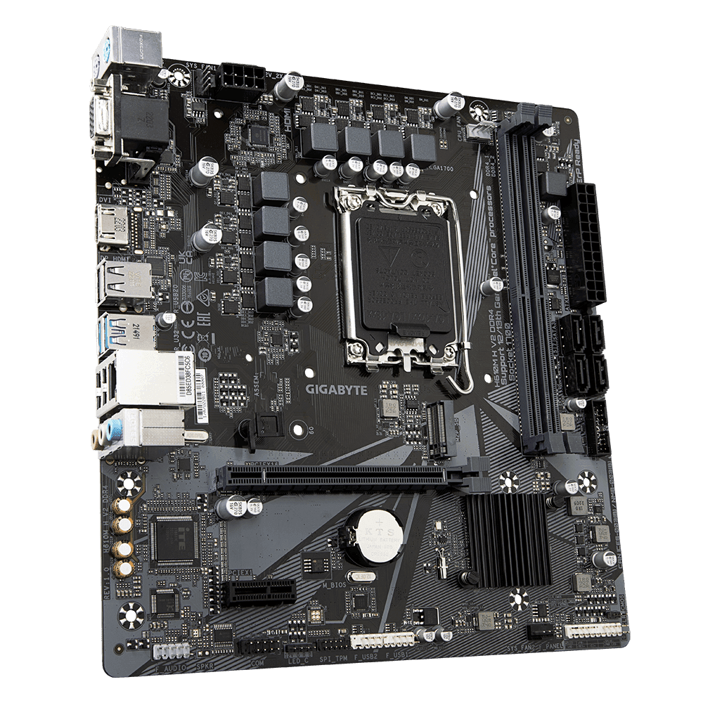 MB GIGABYTE H610M H V2 LGA1700 DDR4 "H610M H V2 DDR4" — miniatură