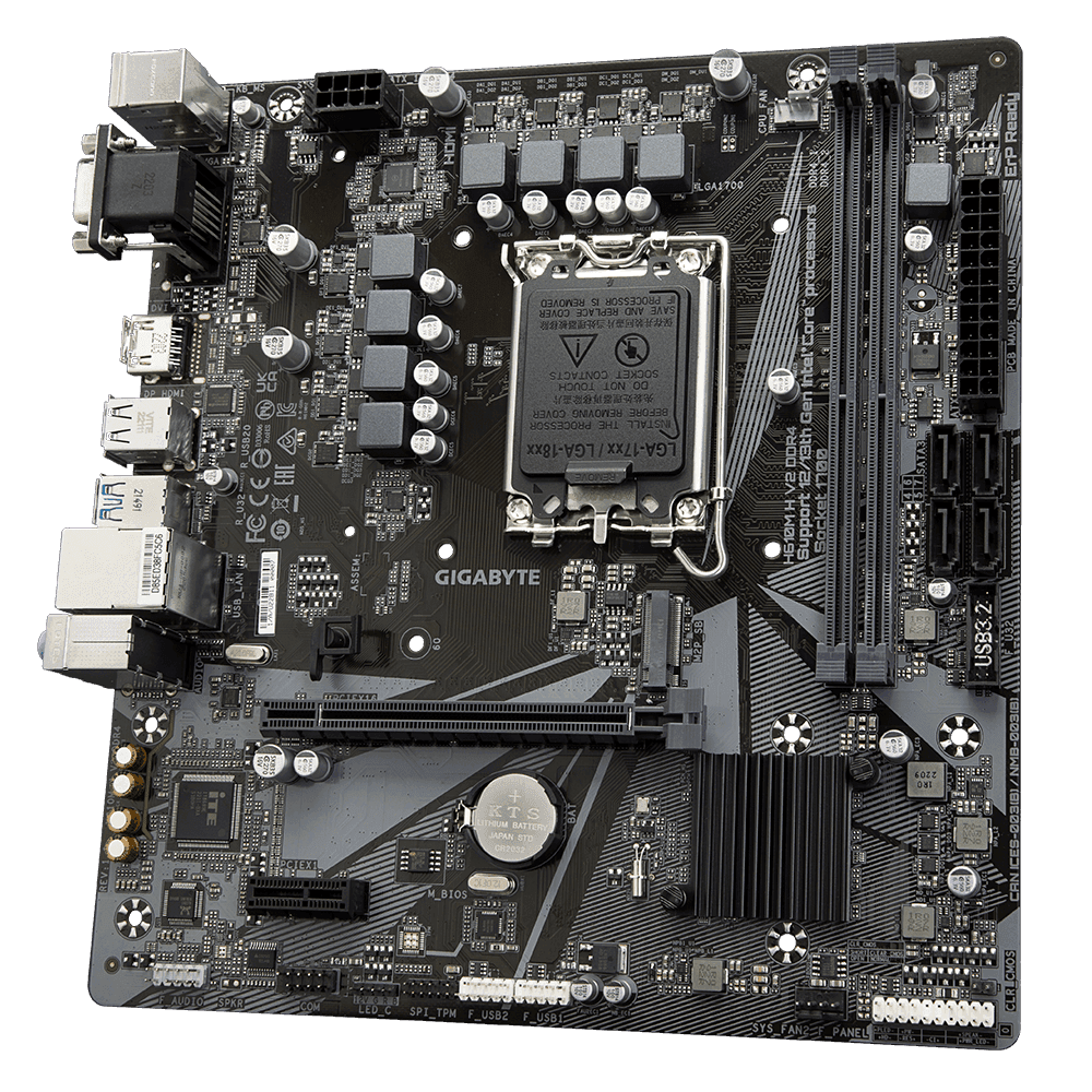 MB GIGABYTE H610M H V2 LGA1700 DDR4 "H610M H V2 DDR4"