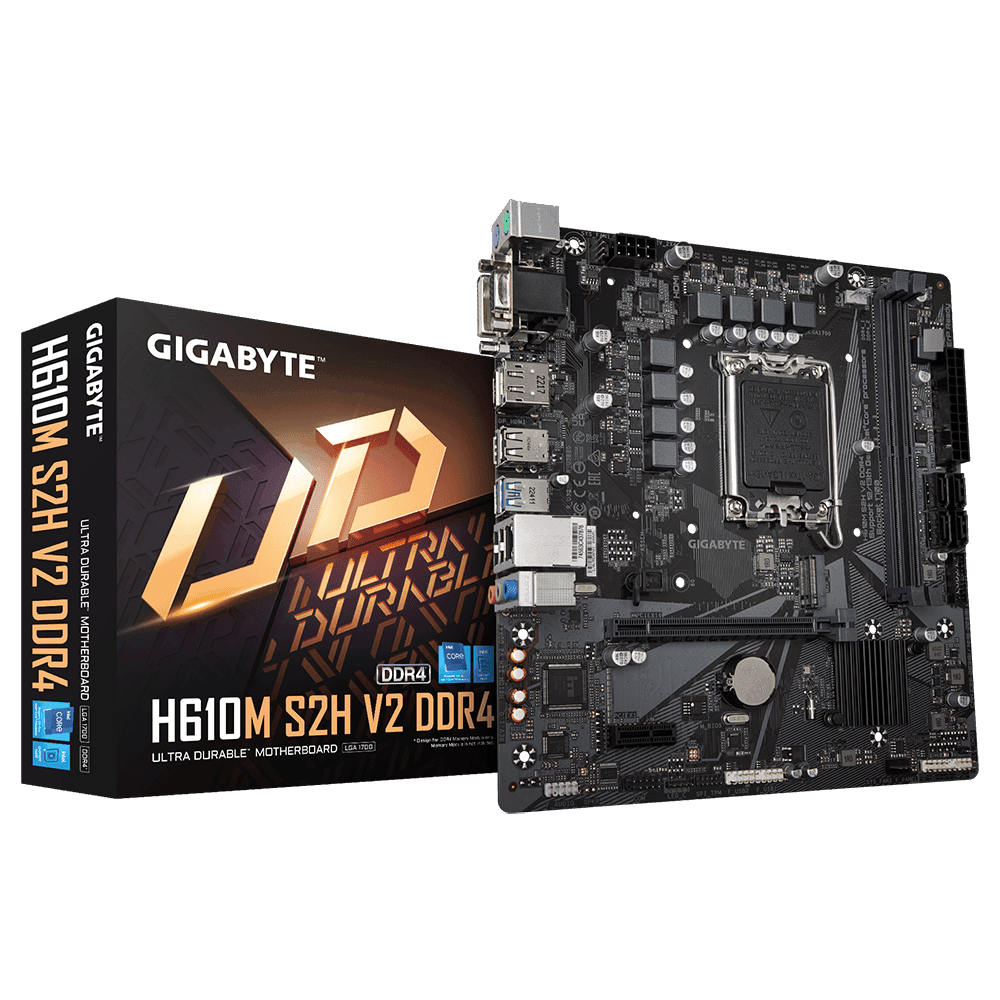 MB GIGABYTE H610M S2H V2 LGA1700 DDR4 "H610M S2H V2 DDR4"