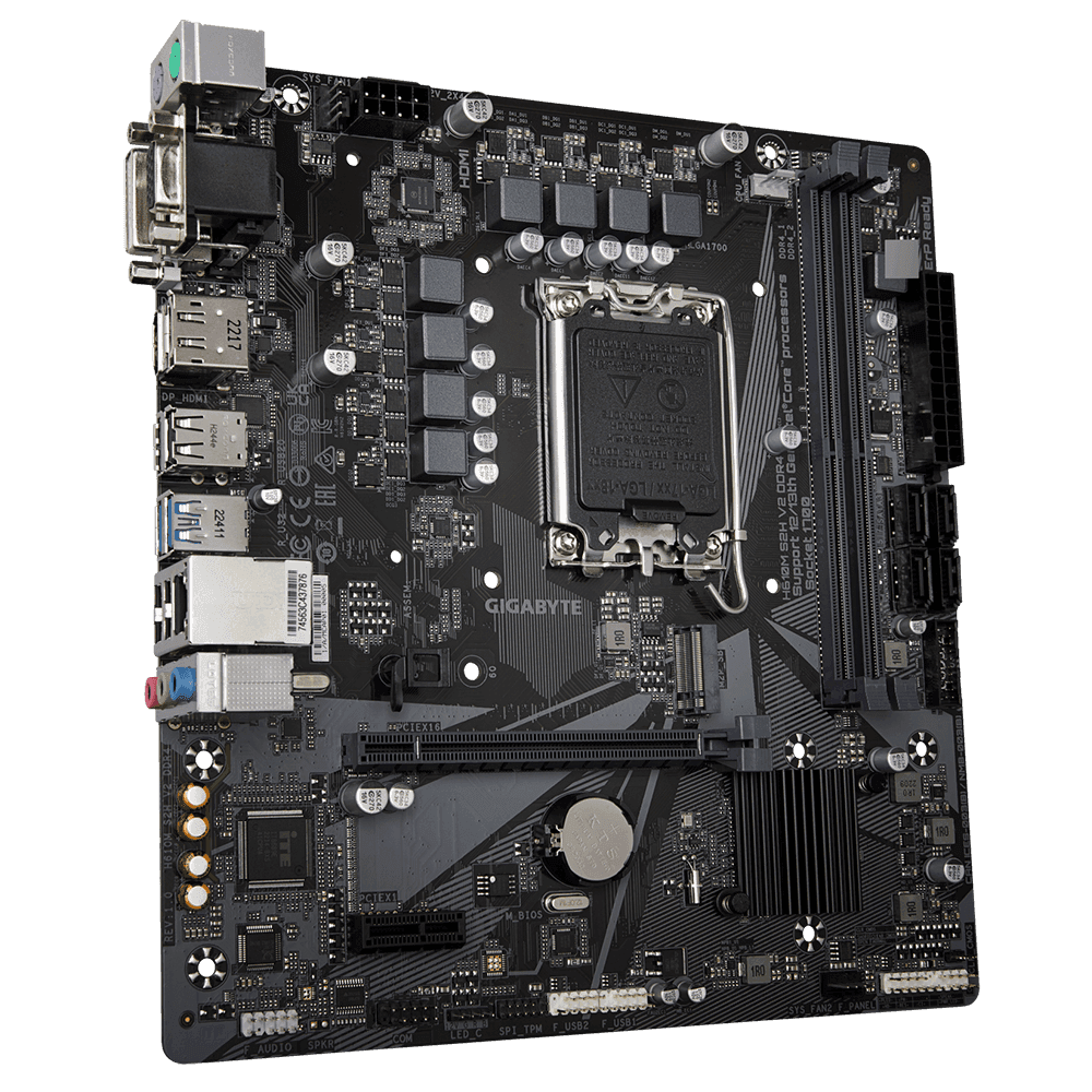 MB GIGABYTE H610M S2H V2 LGA1700 DDR4 "H610M S2H V2 DDR4" — miniatură