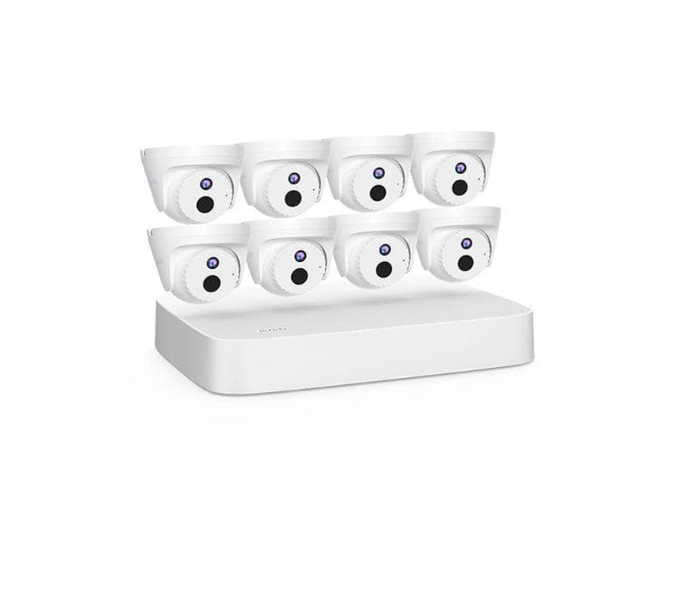 TENDA 8 CHANNEL VIDEO SECURITY KIT "K8P-4CR" — miniatură