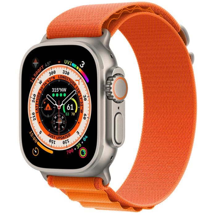 Apple Watch Ultra Cellular 49mm Orange "MQEV3"