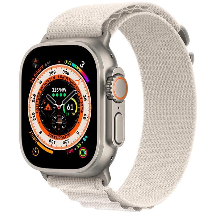 Apple Watch Ultra Cellular 49mm Starlght "MQF13"