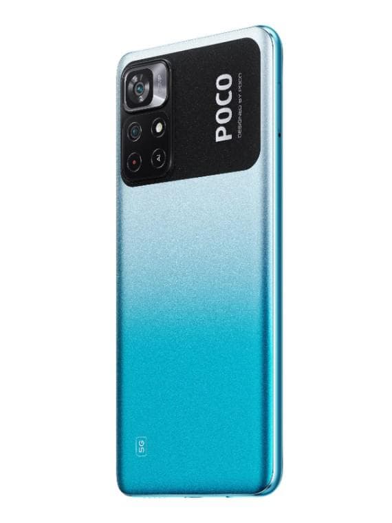 Xiaomi Poco M4 5G 4/64GB DS Blue "POCOM4-4/64GBBL" — miniatură