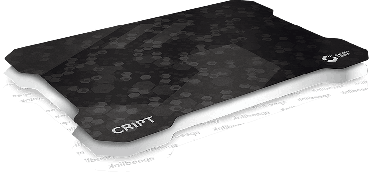 MOUSEPAD GAMING SPEEDLINK CRIPT ULTRA THIN BLACK "SL-620102-BK"