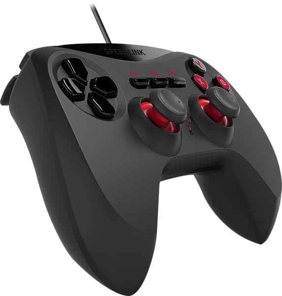 GAMEPAD SPEEDLINK STRIKE NX PC, NEGRU "SL-650000-BK-01" — miniatură
