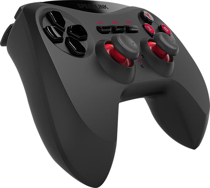 GAMEPAD SPEEDLINK STRIKE NX PC WIRELESS NEGRU "SL-650100-BK-01" — miniatură