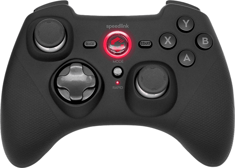 GAMEPAD SPEEDLINK RAIT WIRELESS PC/PS3 BLACK "SL-650110-BK"