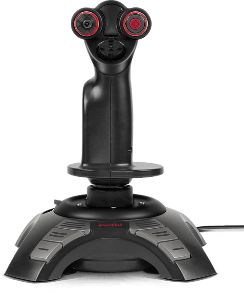 FLIGHTSTICK SPEEDLINK PHANTOM HAWK PC BLACK "SL-6638-BK" — miniatură