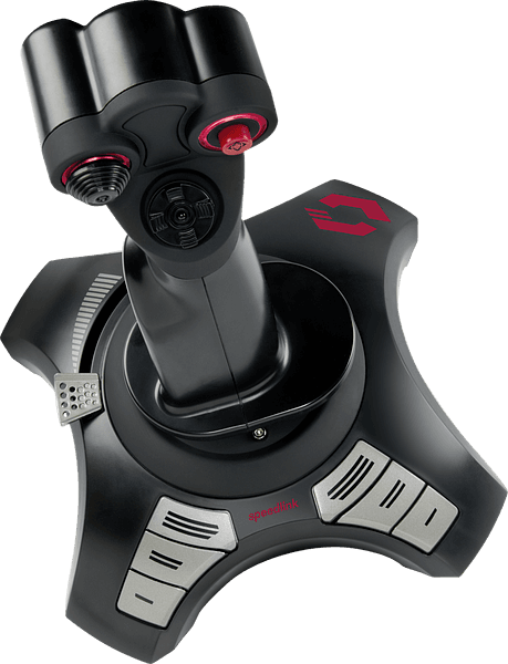 FLIGHTSTICK SPEEDLINK PHANTOM HAWK PC BLACK "SL-6638-BK" — miniatură