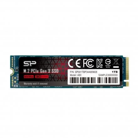 SSD SP A80 1TB PCIe Gen 3x4 M.2 2280 "SP001TBP34A80M28"