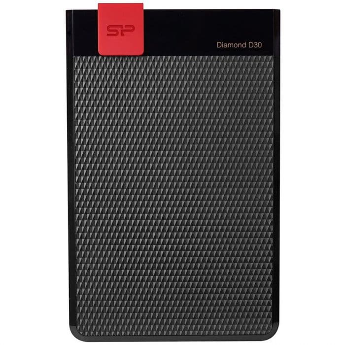HDD extern portabil Silicon Power Dimond D30 2TBultra slim USB 3.1 negru "SP020TBPHDD3SS3K"