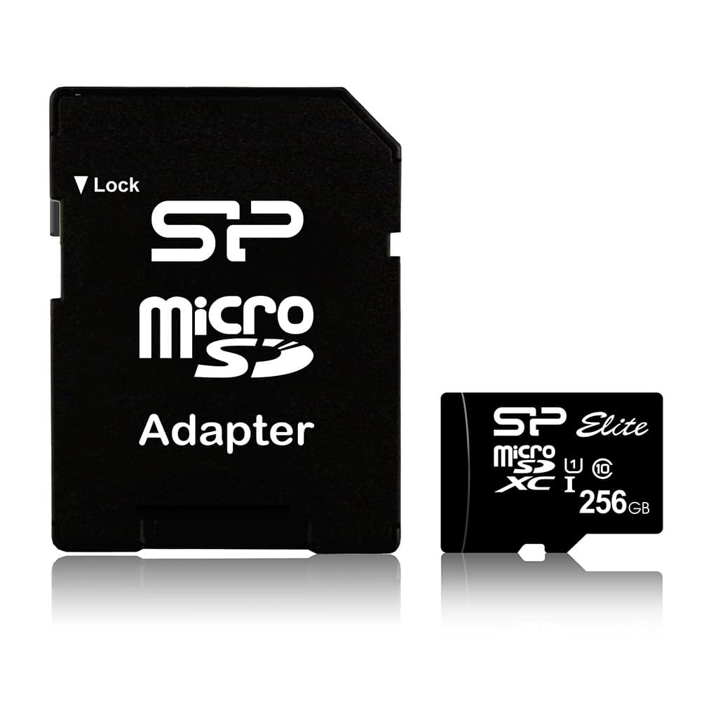 CARD DE MEMORIE MicroSDXC SP ELITE 256GB CL10 "SP256GBSTXBU1V10SP" — miniatură