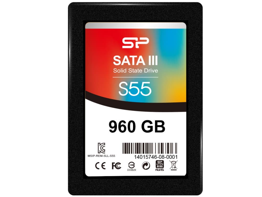 SSD SP SLIM S55 960GB 2.5" SATA 6Gb/s "SP960GBSS3S55S25"