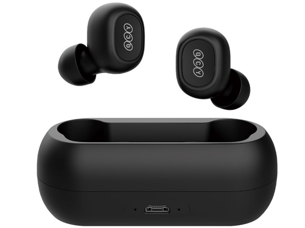 Casti bluetooth QCY T1C Black "T1C_B" — miniatură