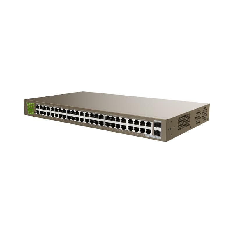 TENDA 48-PORT+ 2 SFP UNMANAGED SWITCH "TEG1050F"