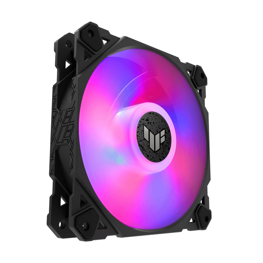 VENTILATOR Asus, 120 mm 1900 rpm, LED ARGB, "TUF TF120 ARGB" — miniatură