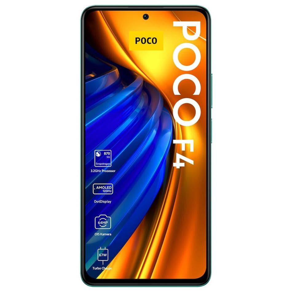 Xiaomi Poco F4 5G 6/128GB DS Green "XM-POCOF46/128GBGR" — miniatură