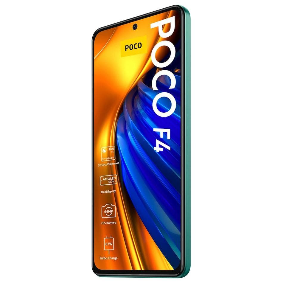 Xiaomi Poco F4 5G 6/128GB DS Green "XM-POCOF46/128GBGR" — miniatură